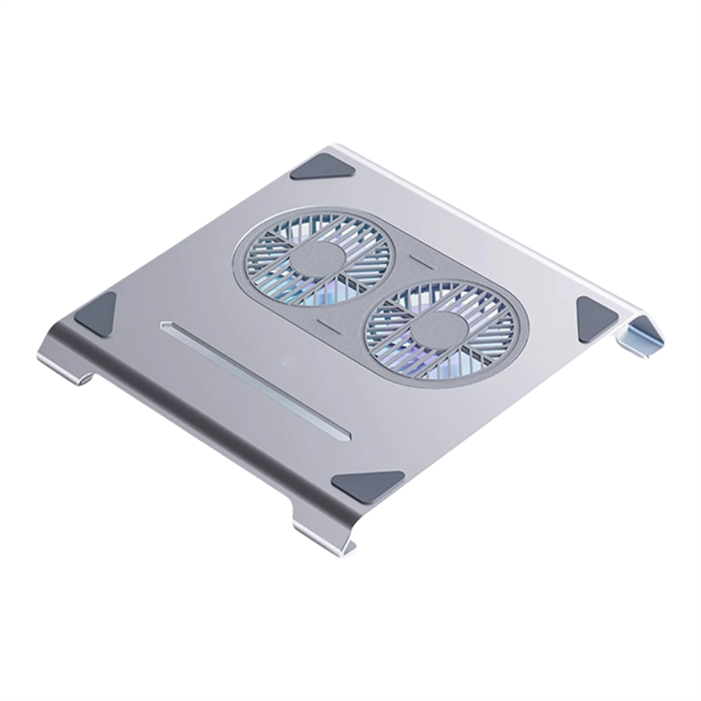 Laptop Cooling Pad With Fans, Usb Port Bright Moon White 4851973659506