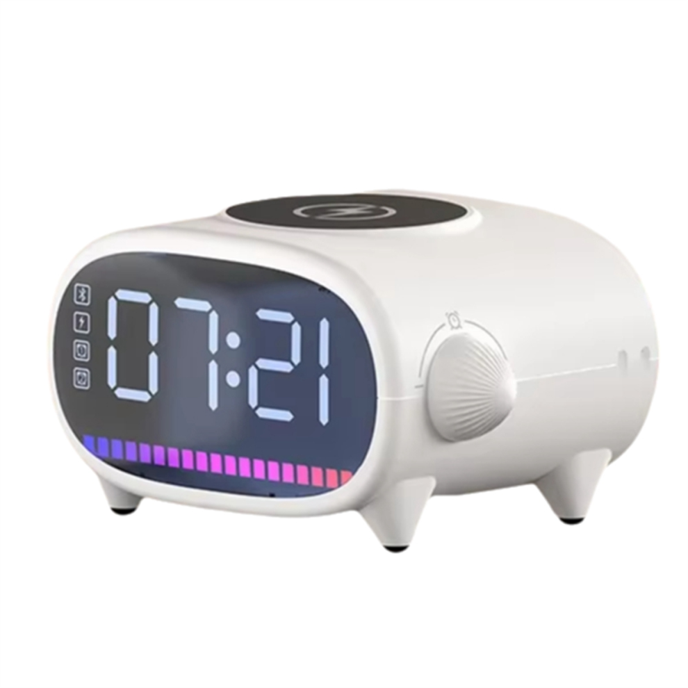 Multifunctional Bluetooth Speaker With Wireless Fast Charging Alarm 4851973610828