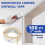 Fita de canto para drywall, fita de canto reforçada de 100 pés por 2 polegadas 4