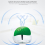 Water-Based Purifier Air Washer Air Fresher White EU Plug 3