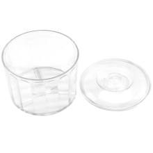 KT-130 Tambor/Balde Magnético Transparente para Polimento de Tambores