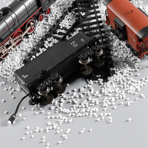 Locomotive à vapeur, rail, train électrique télécommandé rechargeable 2