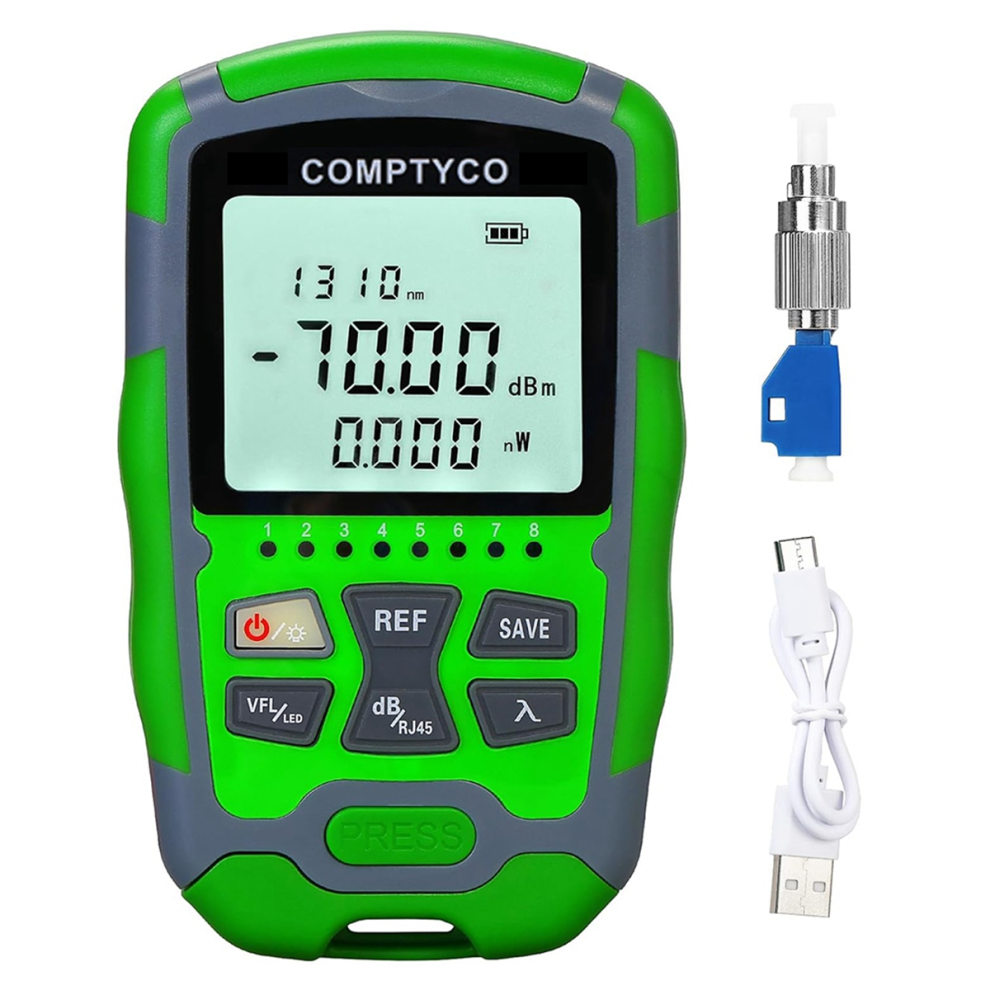 Misuratore Di Potenza In Fibra Ottica MC70-VFL 30KM Per Test Di Rete RJ45-image