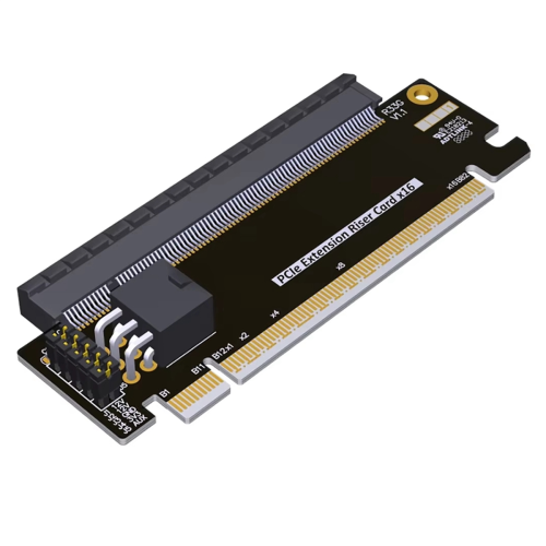 High Speed PCI Express 5.0 16X Riser Extended Card