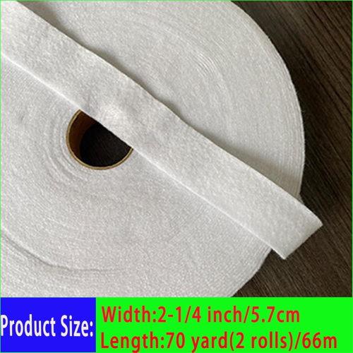 2Rolls JellyRoll ταινίες batting για χαλιά 2 1/4 σε 70 γιάρδες 2