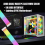 PC RGB-lichtstrip, PSU-verlengkabel, set verlichte LED-strips 4