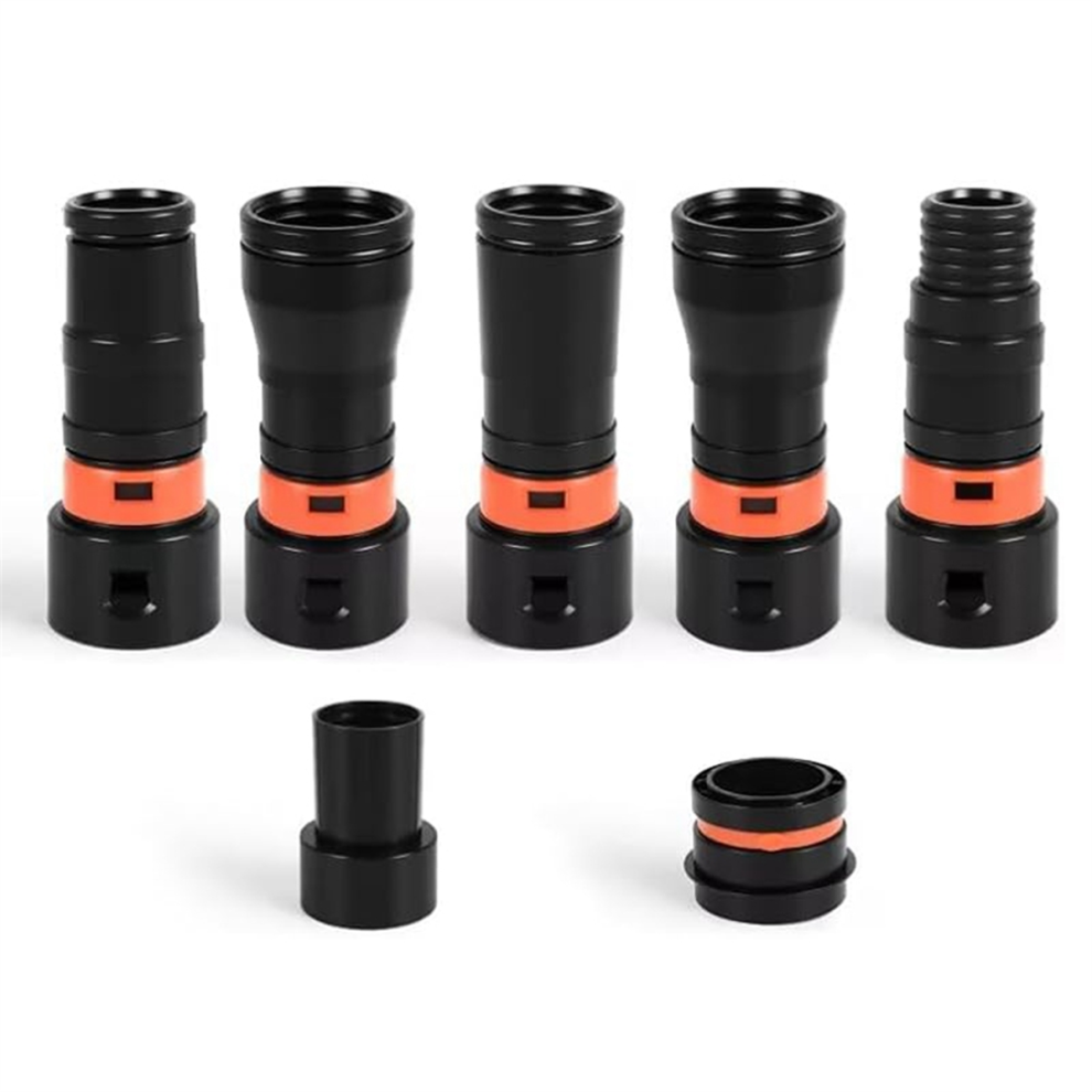 Dust Collection Hose Adapter Kit(7Pcs) For Most Woodworking Power 4851215492052