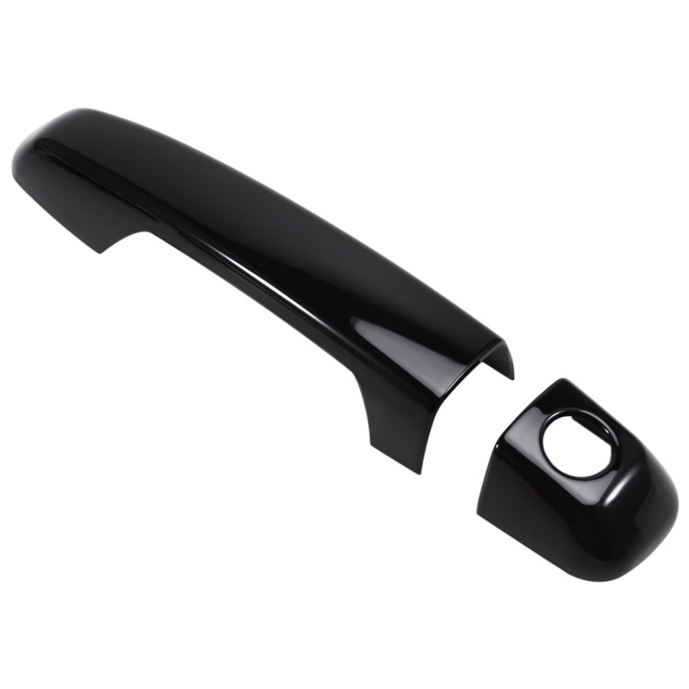 Car Exterior Door Handles Decor For Toyota Glossy Black 4851973624443