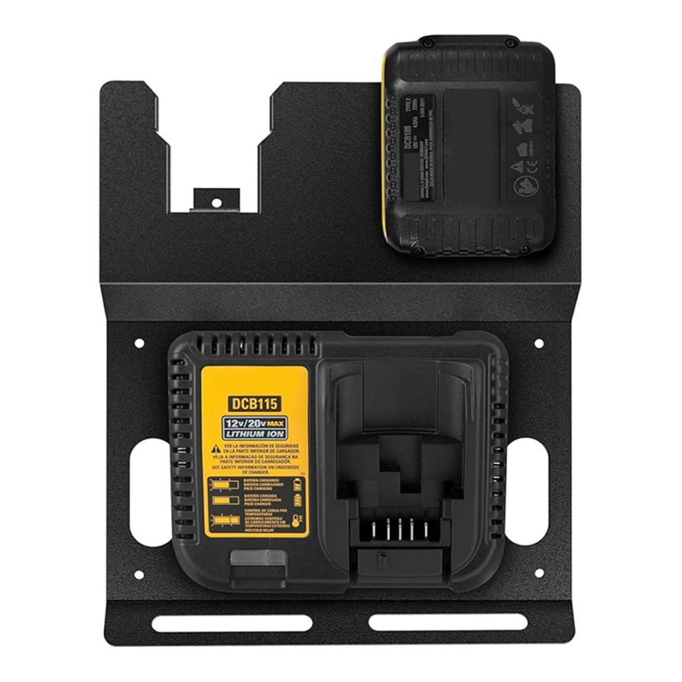 Wall Mount Bracket For Dewalt 20V Battery Dcb115 Charger 4851973632813