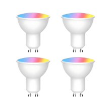 Tuya WiFi GU10 Smart LED Light Bulb Dimmable 6W 220V 4PCS