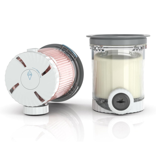 2Pack Pints and Lids for Ninja Swirl NC700 Series Ice Cream