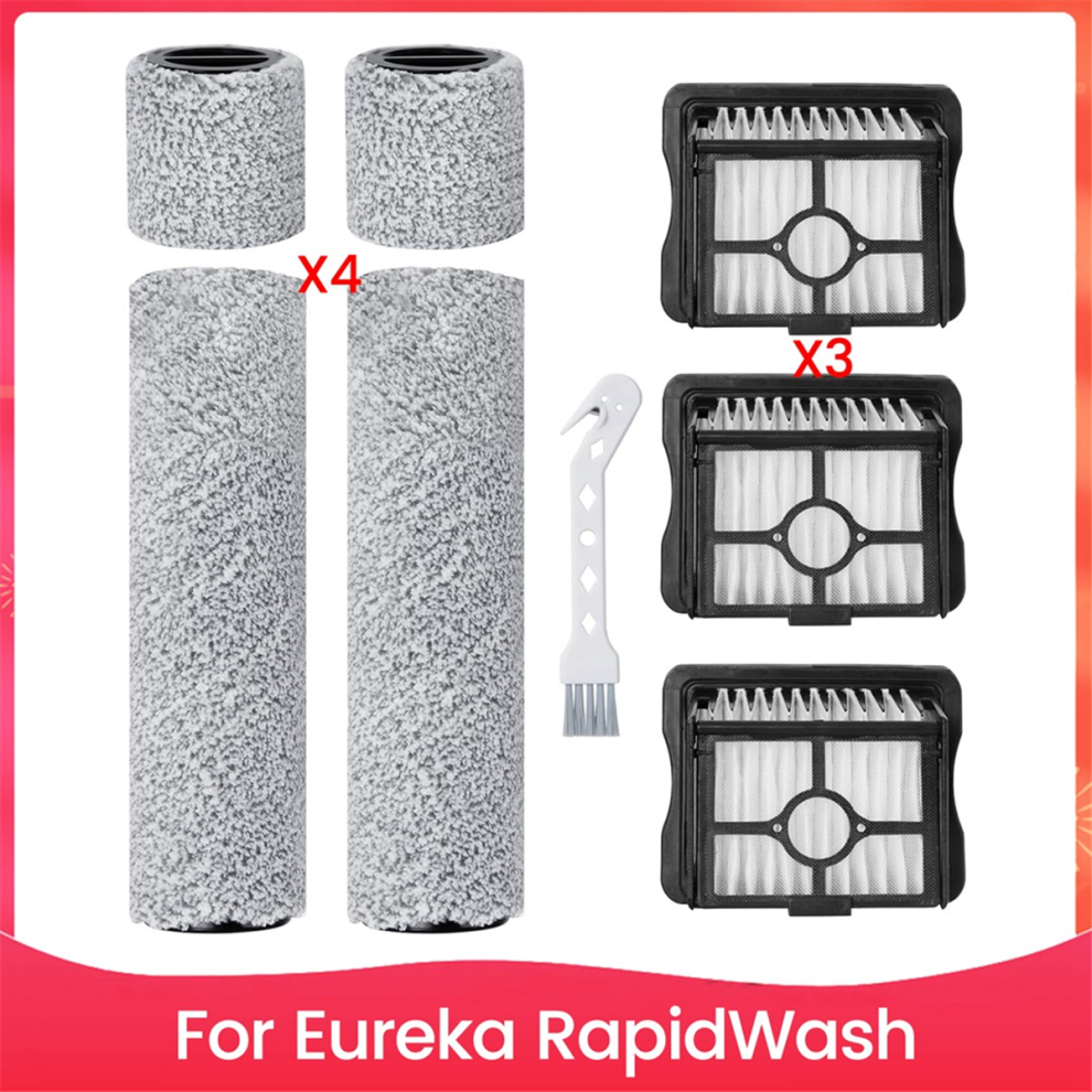 Per Eureka Rapidwash New630 Aspirapolvere Spazzola Rullo Principale Filtro Hepa