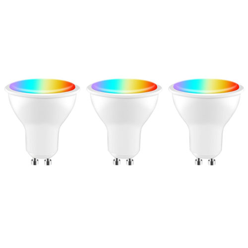 Tuya GU10 Smart LED Bulb Dimmable 5W AC200-240V 3PCS