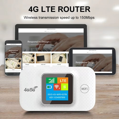 4G/5G Hotspot WIFI Router 4G LTE Route Wide Coverage Asian Version 1