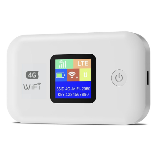 Draagbare WLAN-router, 4G WiFi-hotspot ondersteunt SIM-kaarten