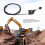 Universal Throttle Cable Excavator Motor Control Cable Throttle Cable 2