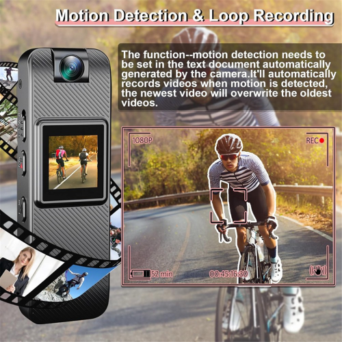 1080P Video Recorder Camera Small Security Camera Night Vision 2