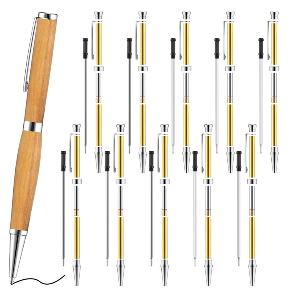 Set Di Penne Per Tornitore Per Legno, 7 Mm, Set Di Penne Sottili Per Tornitura Con Ricarica, 10 Pezzi B-image