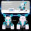 Juguete robot con inteligencia artificial, detección de gestos, recargable, RC, B 5