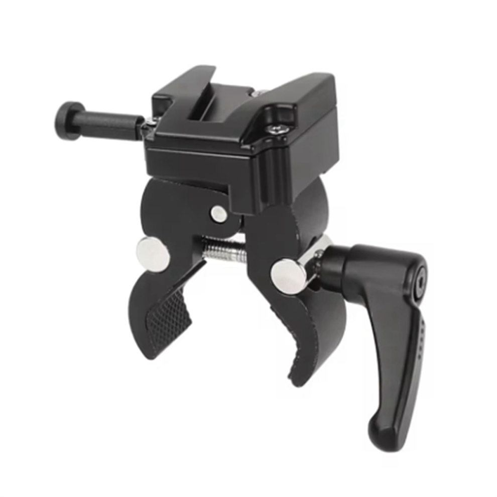 Camera Super Clamp With Universal V-Lock Mount Quick Release Adapter 4851215470555