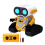 Juguete robot con inteligencia artificial, detección de gestos, recargable, RC 1