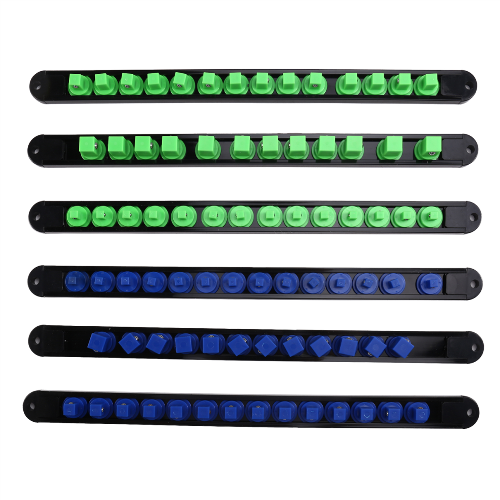 6Pcs Abs Socket Organizer Holders Heavy Duty Socket Racks 4851215490898