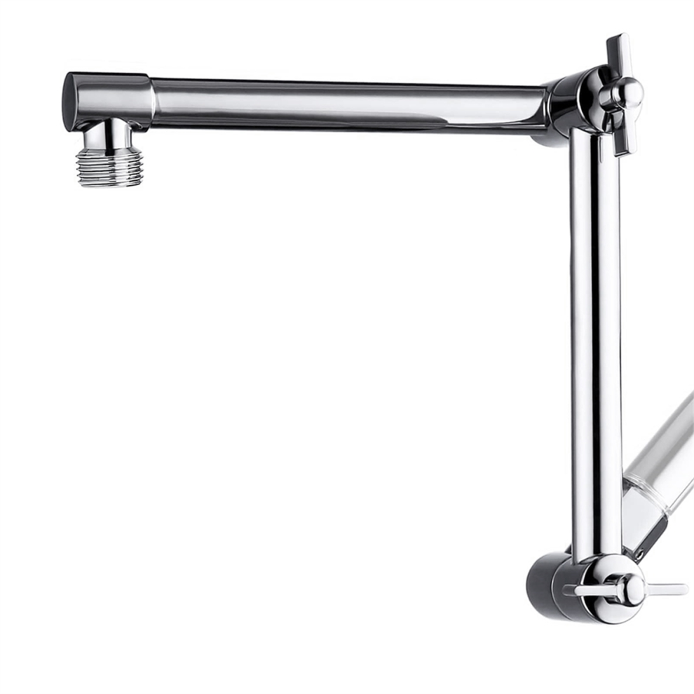 Adjustable Shower Head Extension Arm With Lock Joint 4851215437206