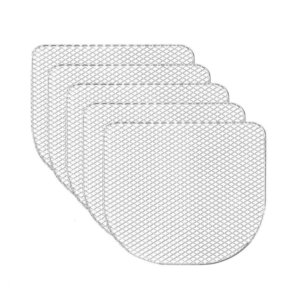 5 Rejillas Deshidratadoras De Acero Inoxidable Para Freidora De Aire-image