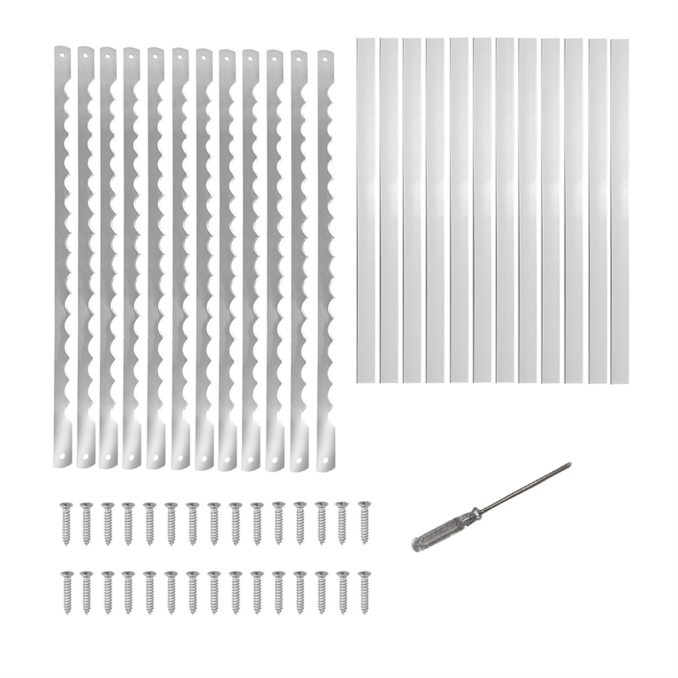 Neznačkové Bread Bow Knife Blades, 10.8Inch Serrated Blades 12 Pcs
