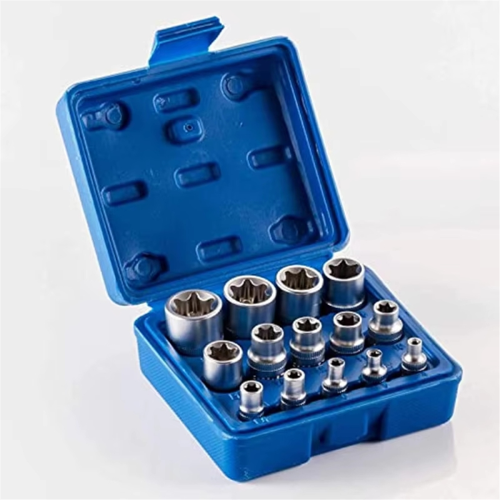 14PCS Female E Star Torx Socket Set External Hex Socket Insert Nut 2