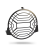 For Husqvarna Motorcycle Headlight Grille Shield Accessories 1