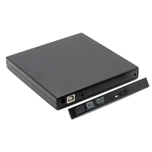 Unidad externa de CD y DVD, unidad externa de CD-RW delgada y protegible USB 2.0