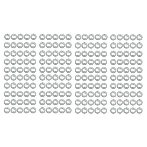 200 τεμάχια αυτοκόλλητο NFC Ntag213 NFC για όλα τα τηλέφωνα με δυνατότητα NFC