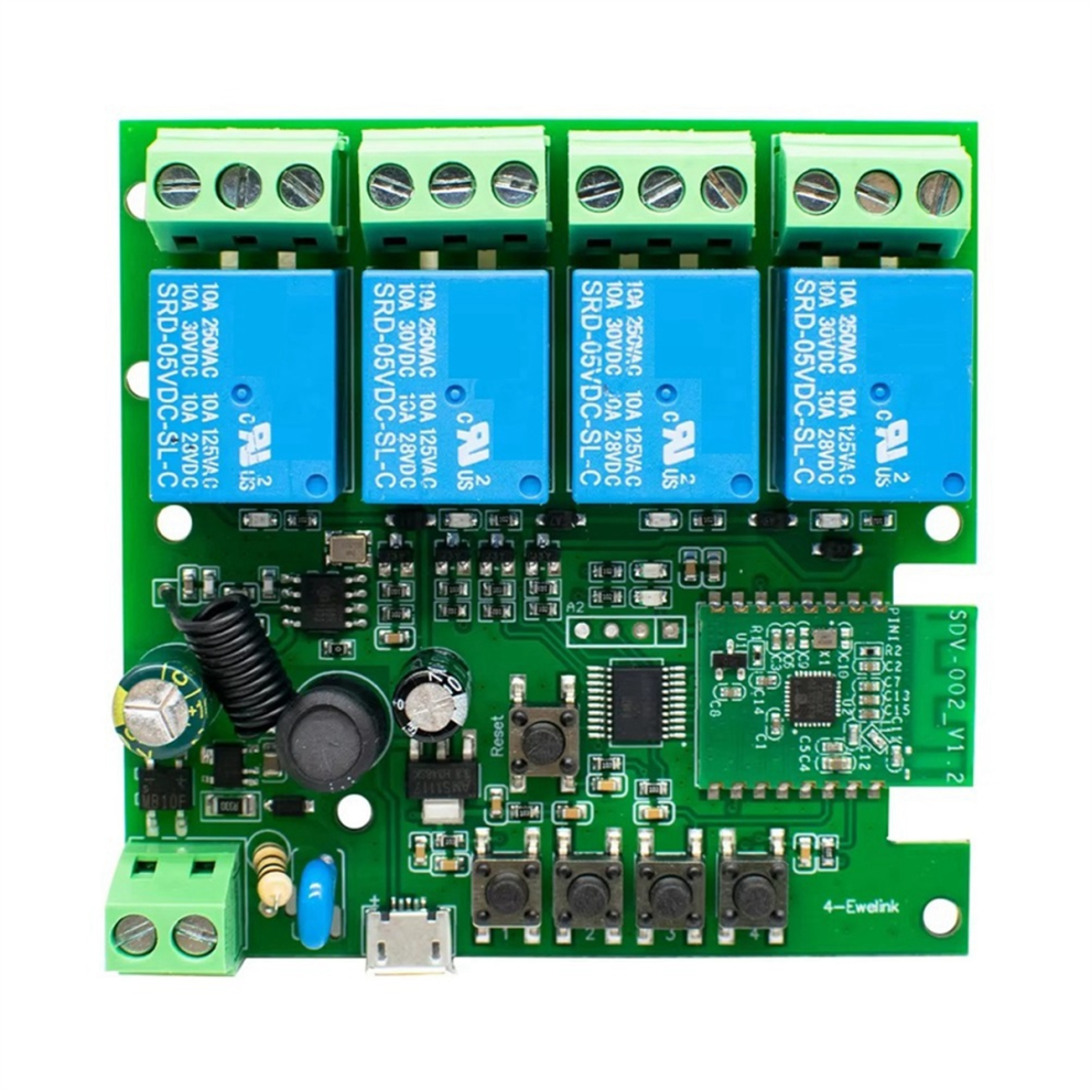 Ewelink App Wifi Rf Switch Smart Controller Module 4 Channels 4851973664814
