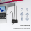 Σταθμός σύνδεσης USB 3.0 KVM Switcher Hub 2 Εκτυπωτής κοινής χρήσης υπολογιστή 7