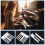 Kit de acessórios para piano com teclas brancas 6