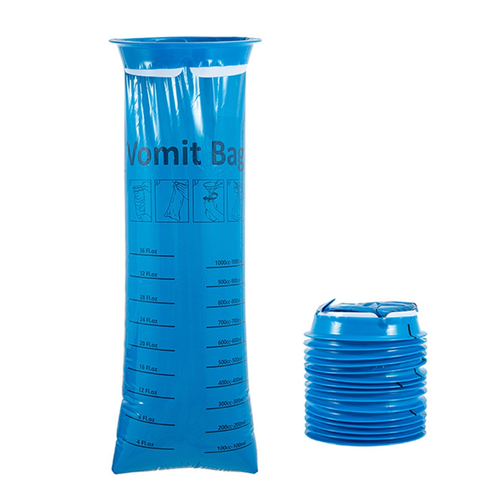 NeznaäKovã© Emesis Bags Disposable, 50 Pack Vomit Bags For For Car Kids & Adult
