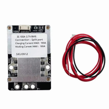 12V Ternary Lithium Battery Balance Spit BMS 3S 100A 11.1V/12.6V
