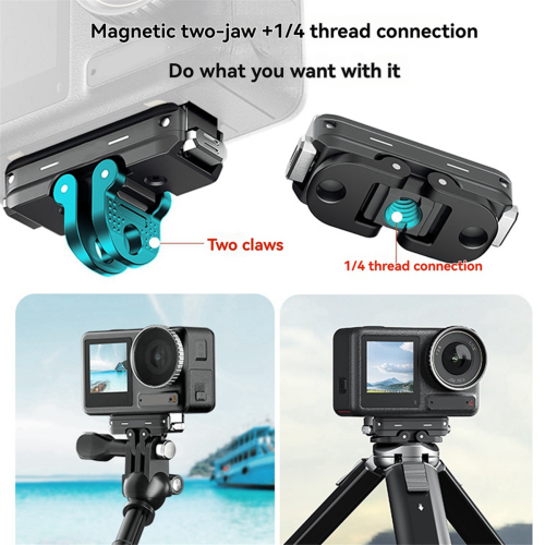 Quick Release Mount for DJI Action 5 Pro Magnetic Base 2