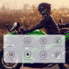Novo fone de ouvido para capacete de motocicleta L1 Bluetooth 5.3 à prova d'água