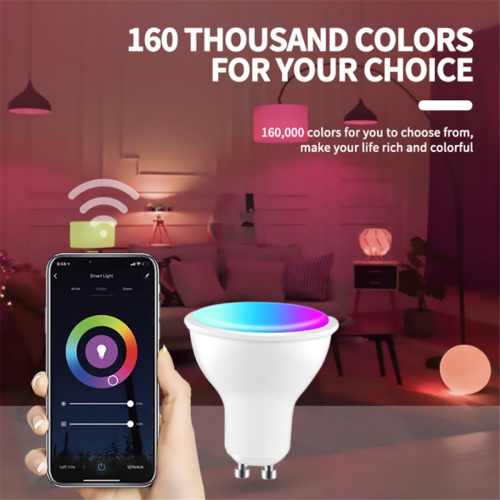Tuya GU10 Smart LED Bulb Dimmable 5W AC200-240V 2PCS 2
