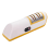 Kitchen Electric Knife Sharpener 4 Gears Multifunctional Yellow 2