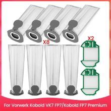 Für Vorwerk Kobold VK7 FP7, Kobold FP7 Premium Filter Taschen Teile