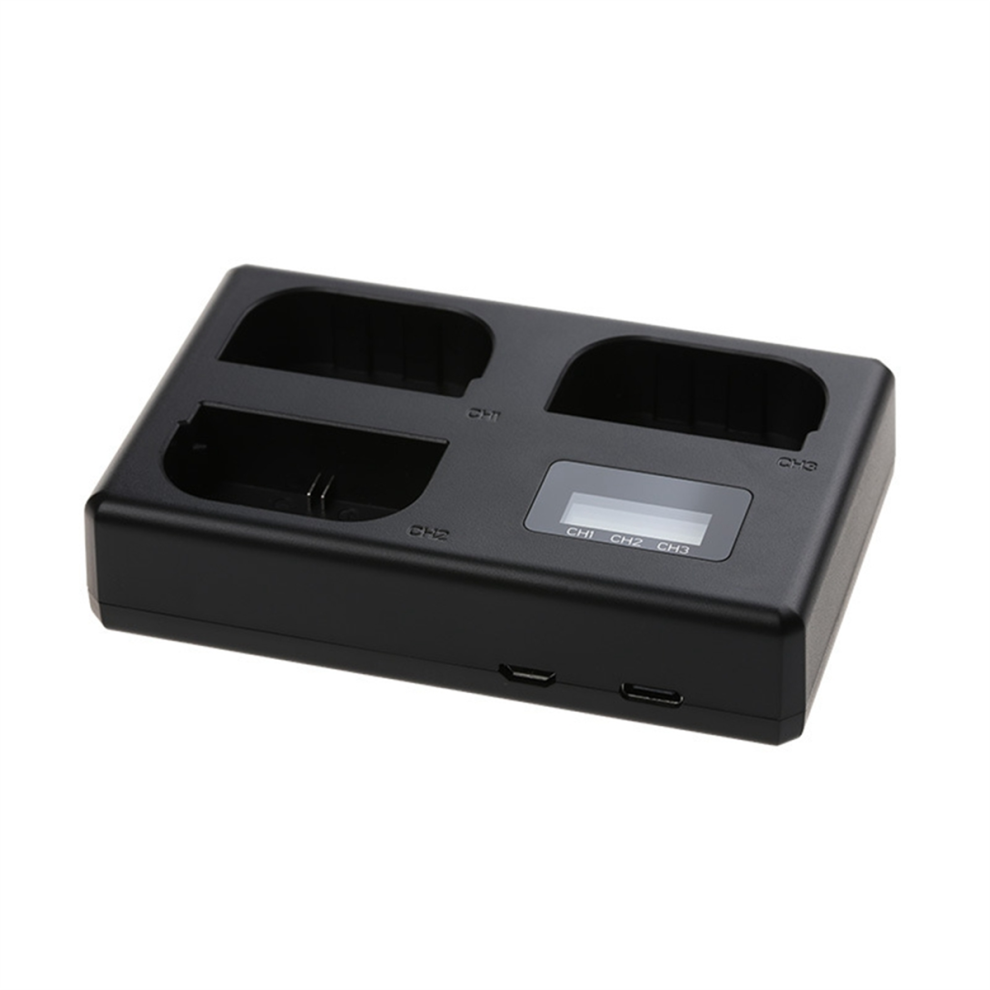 Chargeur de batterie triple emplacement LP-E6 LP-E6N pour Canon EOS 5D Mark II