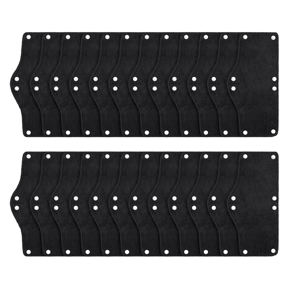 24 Pieces Hard Hat Sweatband, Washable Sweat Band Safety Sweat Band,B 4851973655720