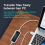 USB PC to PC Sync Link Net Direct Data File Transfer Bridge LED Cable 2
