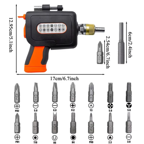 Ratchet Screw Driver 180 Degree Adjustable Angle Screwdriver 2