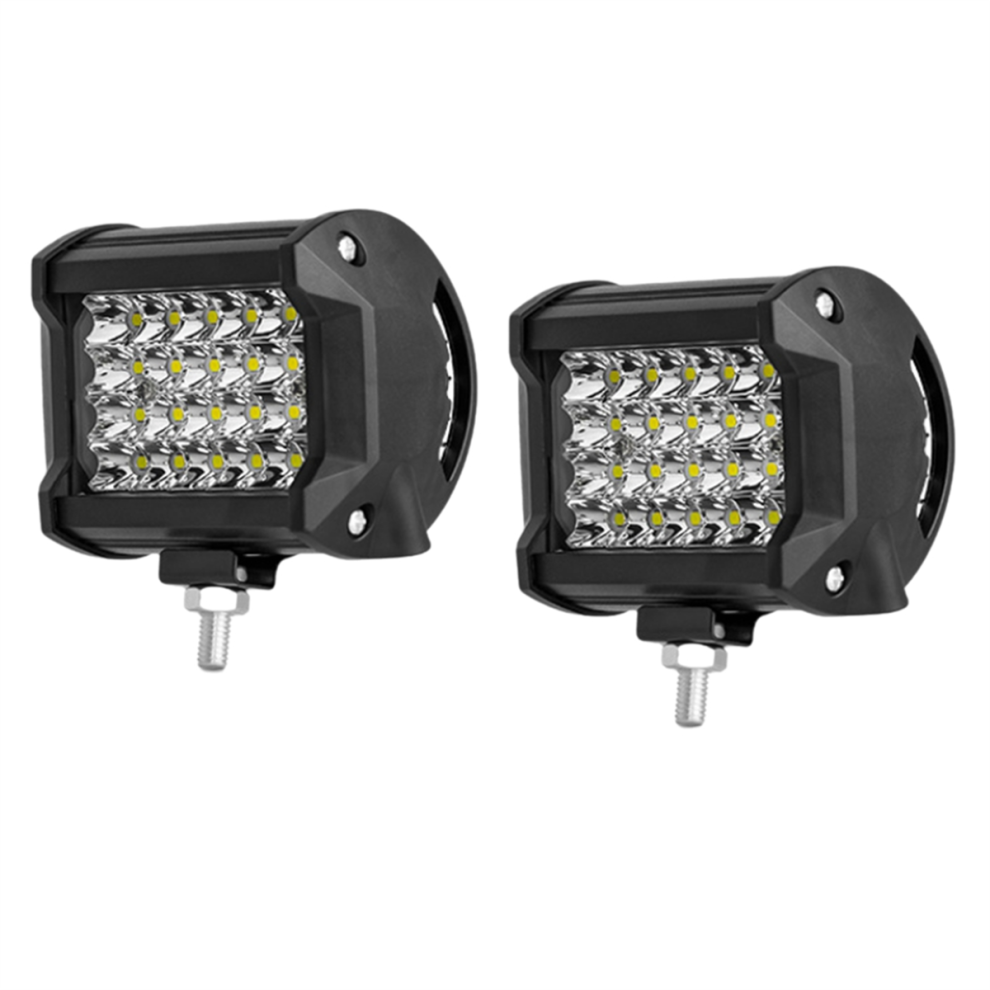 2 Stuks Auto 12V 24V Koplamp 72W Voor Vrachtwagen, Tractor, Boot, Suv-image