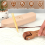 3Pcs Beechwood Tailors Clappers,Seam Roller Beech Board Set 3