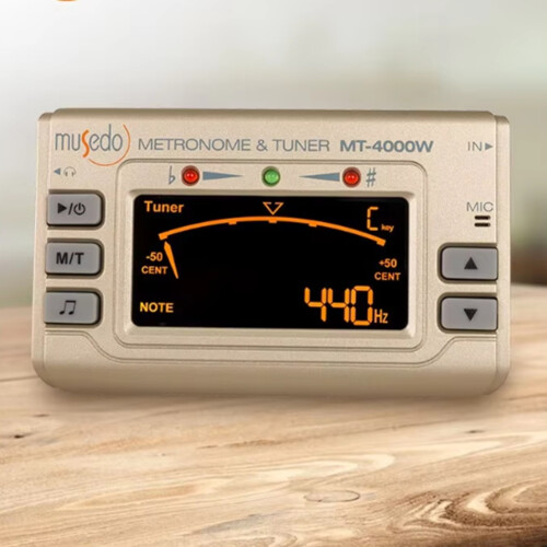 MUSEDO MT-4000W Μετρονόμος Κουρδιστήρι 2 σε 1 για Σαξόφωνο Φλάουτου 2